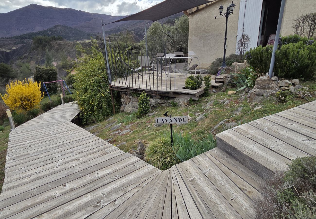 Appartement à La Robine-sur-Galabre - Appartement La Lavande- 2pers-au calme-Digne -les-bains-3étoiles 