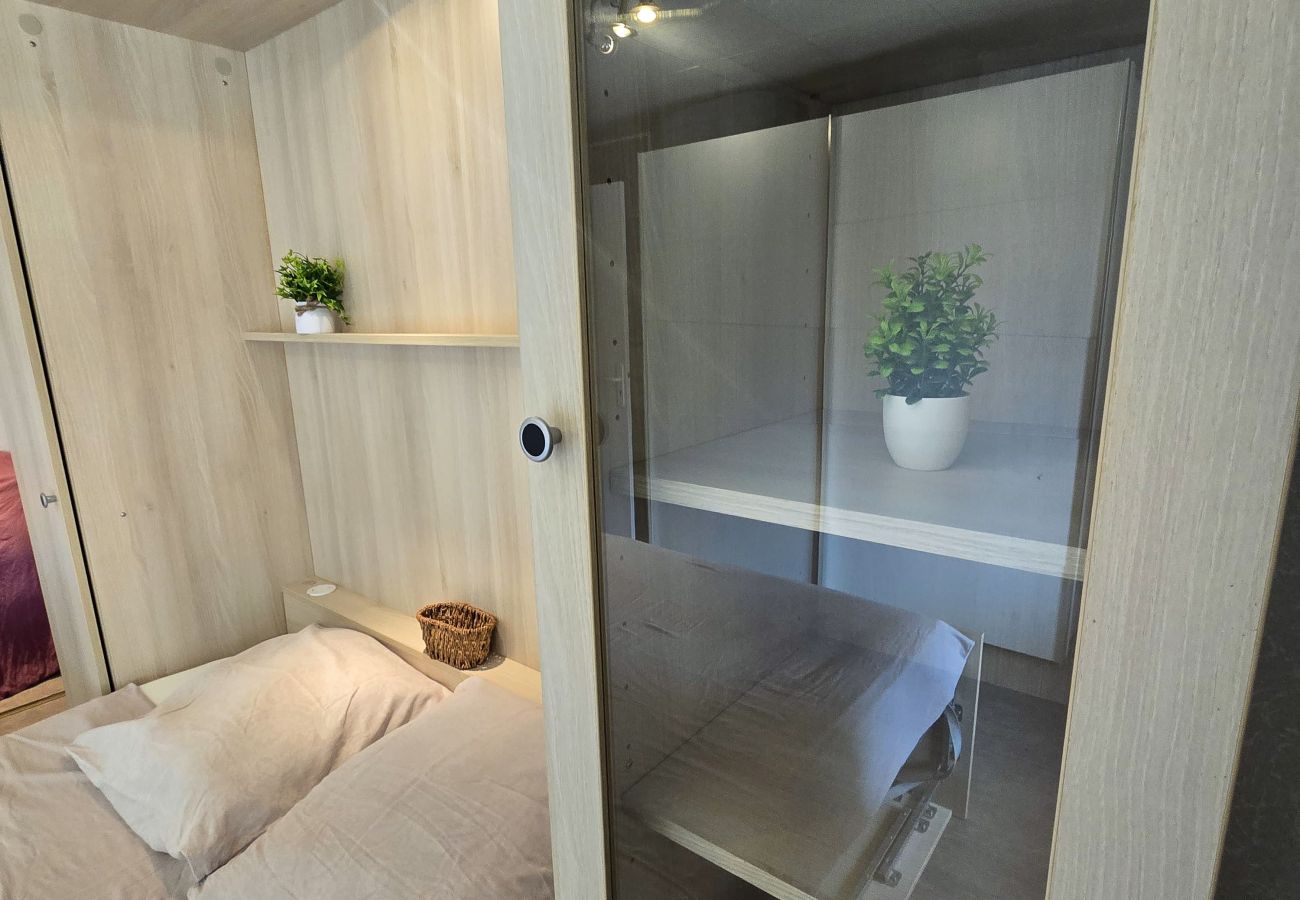 Appartement à Gréoux-les-Bains - Appartement Fontaine - 2 pers - clim - ascenseur - terrasse - parking