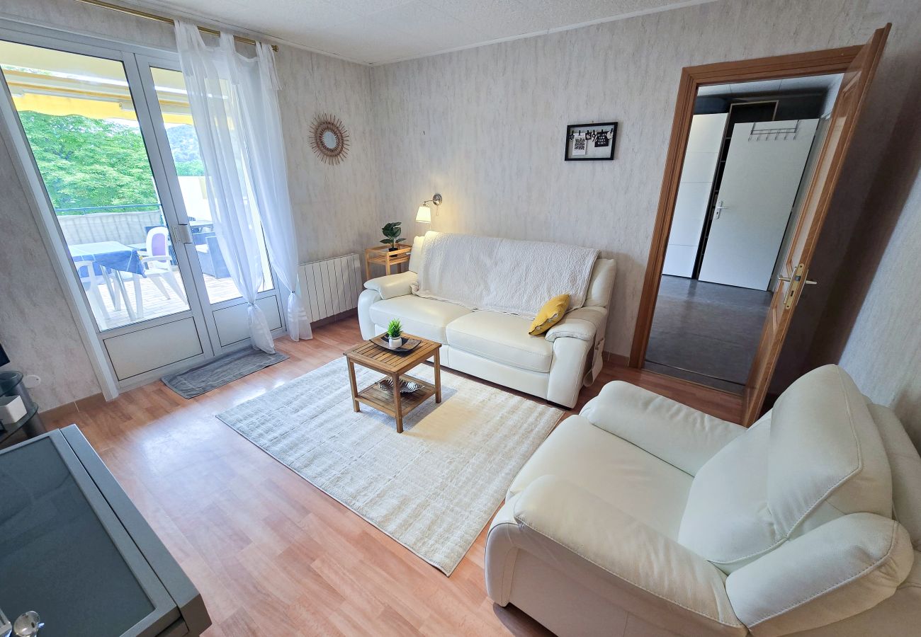 Appartement à Gréoux-les-Bains - Appartement Fontaine - 2 pers - clim - ascenseur - terrasse - parking