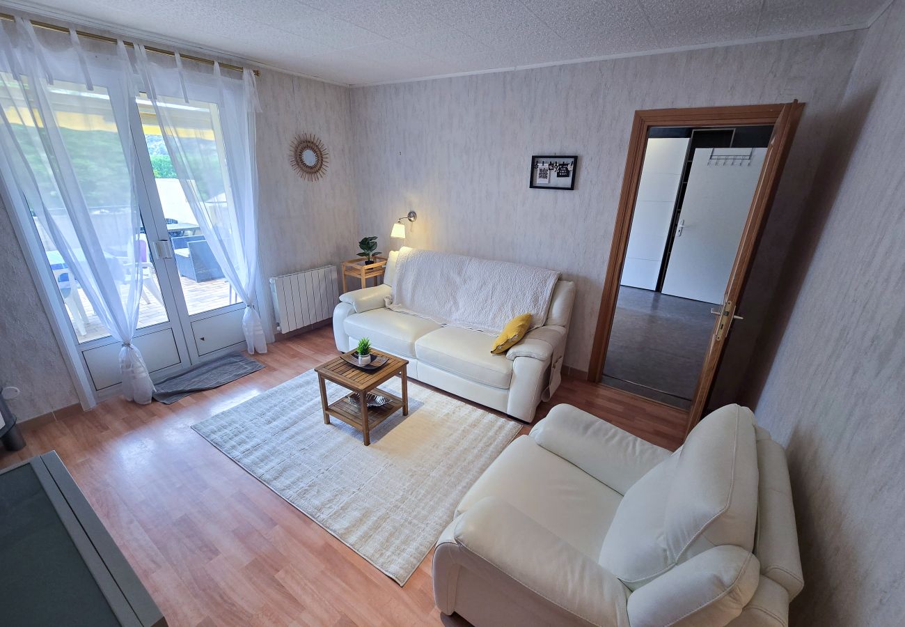 Appartement à Gréoux-les-Bains - Appartement Fontaine - 2 pers - clim - ascenseur - terrasse - parking