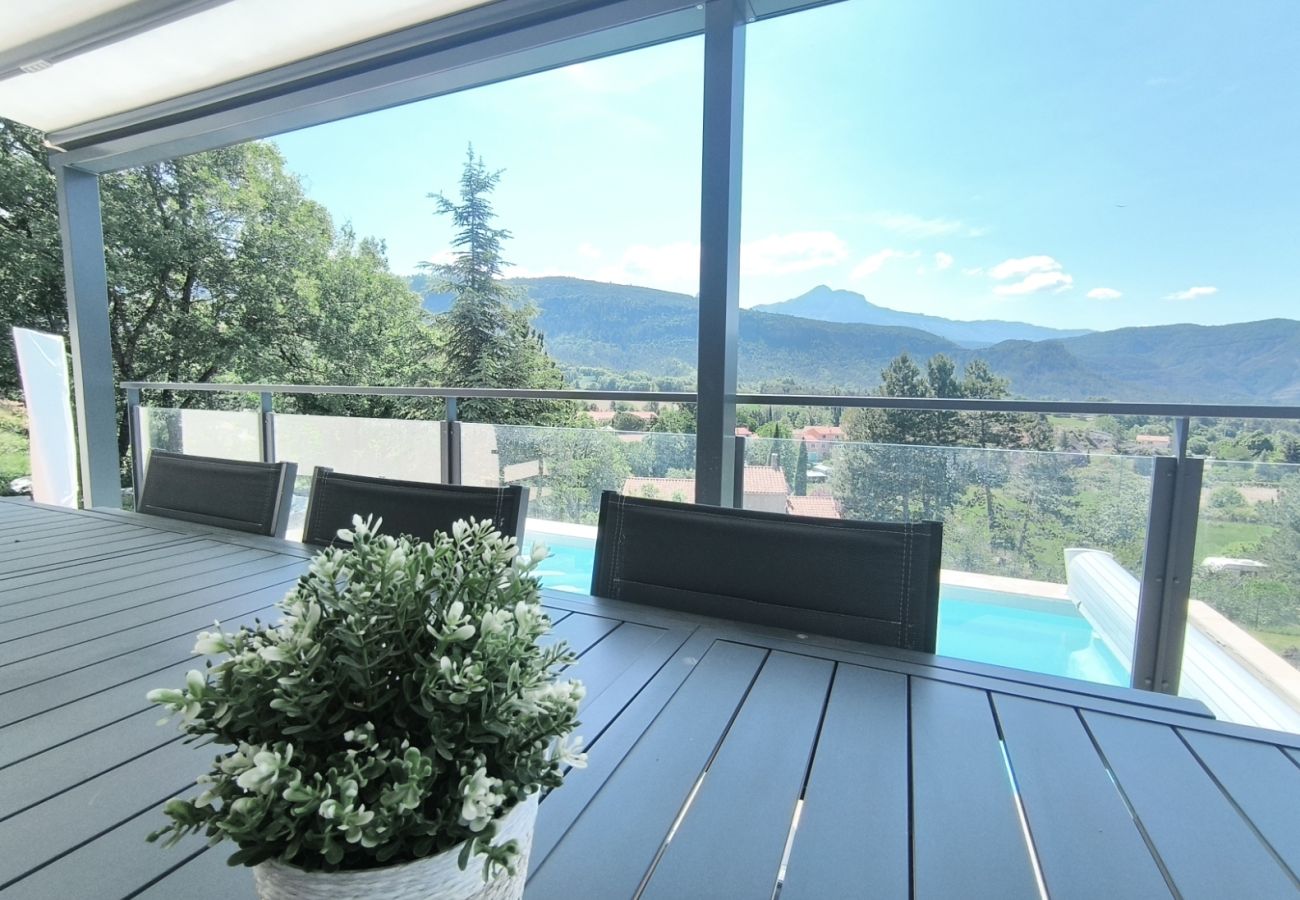 Villa à Le Brusquet - L'Ecrin du Brusquet 8personnes piscine chauffée