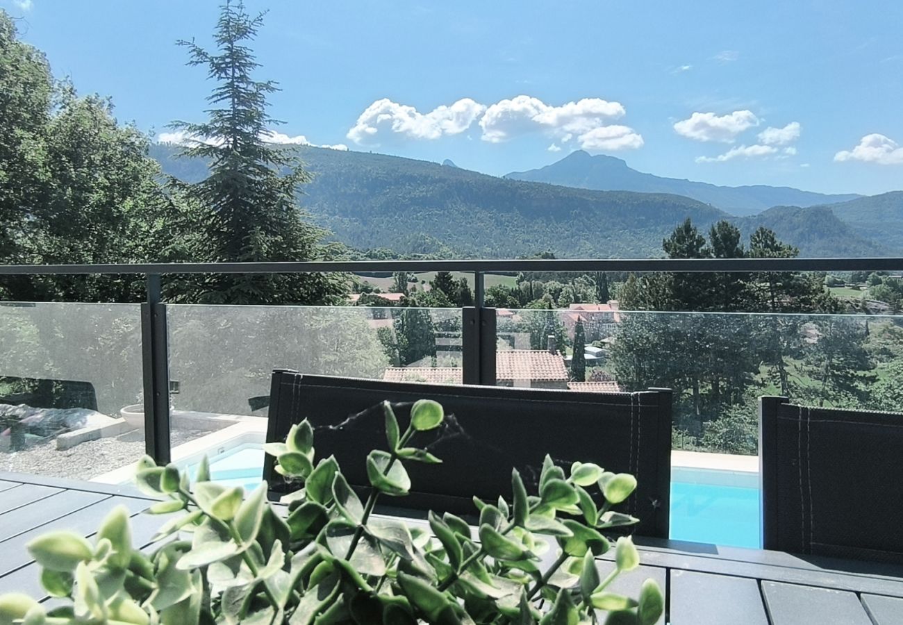 Villa à Le Brusquet - L'Ecrin du Brusquet 8personnes piscine chauffée